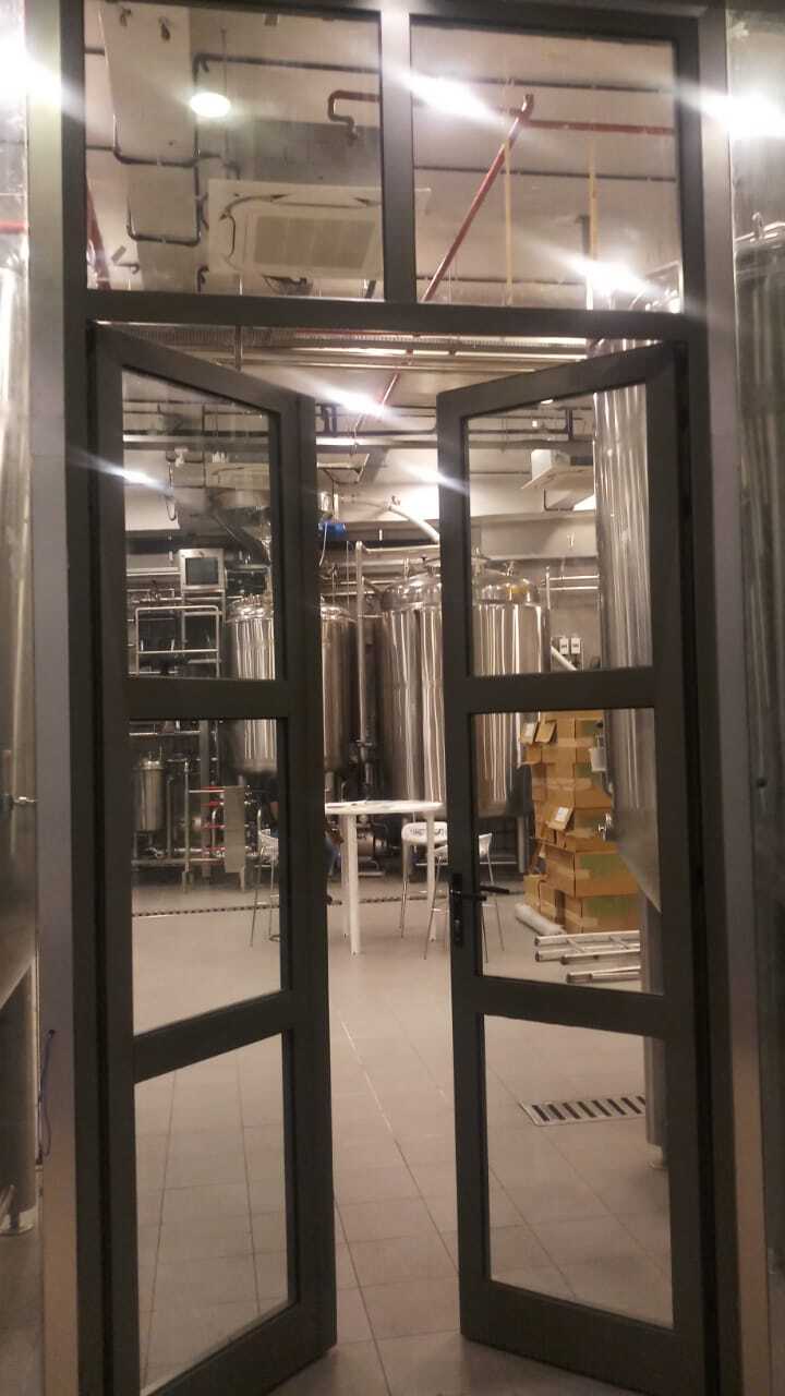 Designer Glazed Fire Door - Application: Commercial Buildings