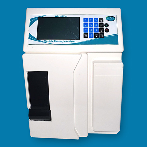 Wd-100 Plus Wel-Lyte Electrolyte Analyzer - Color: As Per Availability