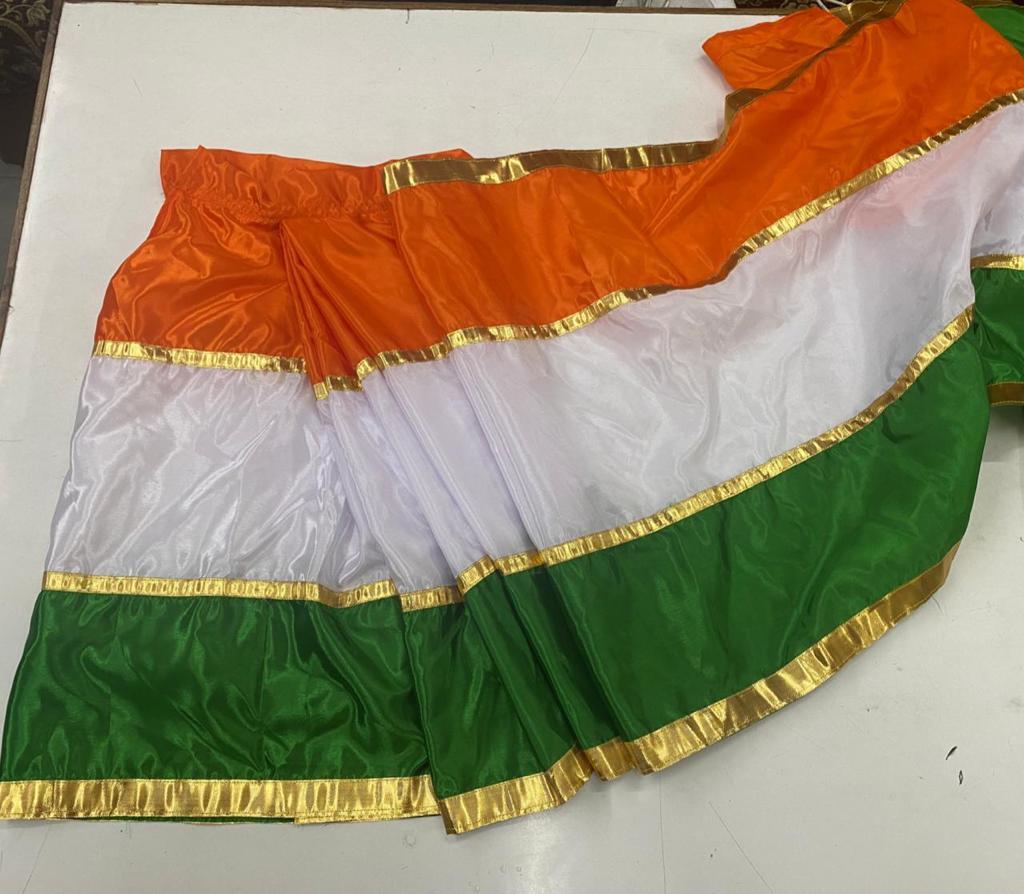 Tri Colour Saree