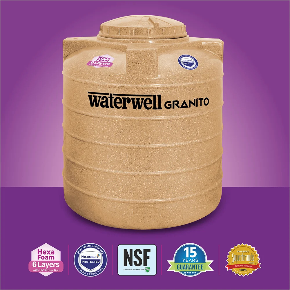 Waterwell Granito Pearl जल टैंक्स
