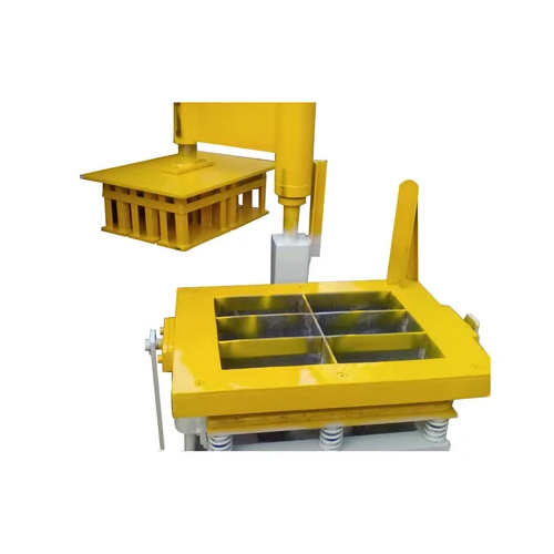 मैनुअल पैवर ब्लॉक बनाने की मशीन 6 कैविटी