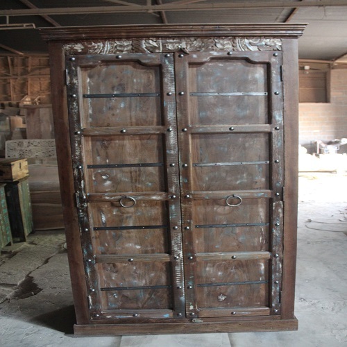 Antique Rustic Almirah - Artwork: Handmade