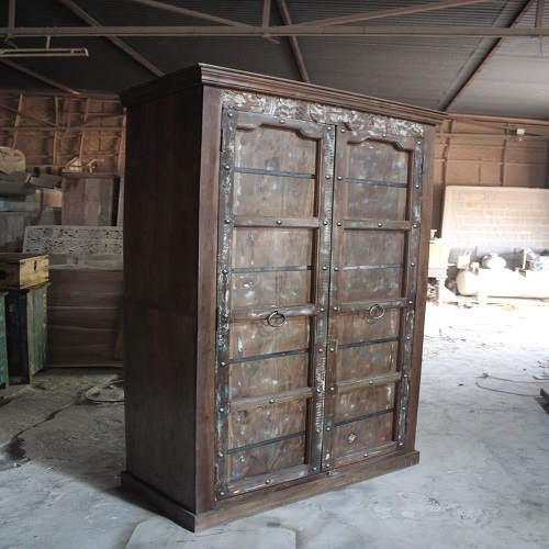 Antique Rustic Almirah - Artwork: Handmade