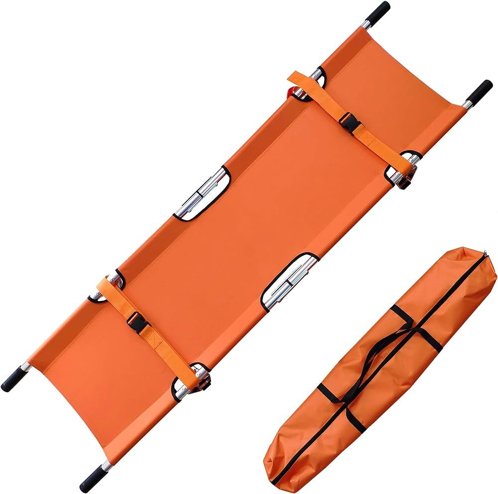 Folding Stretcher - Feature: Fold-able Rails