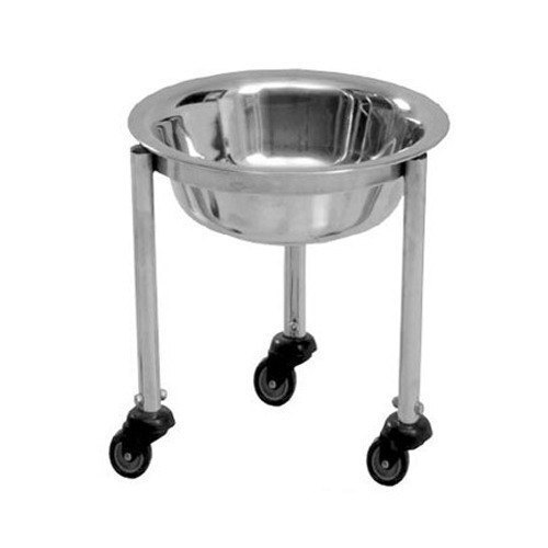 Kick Dressing Bucket - Stainless Steel, Standard Size, 90kg Maximum Loading | Commercial Use, Indian Style