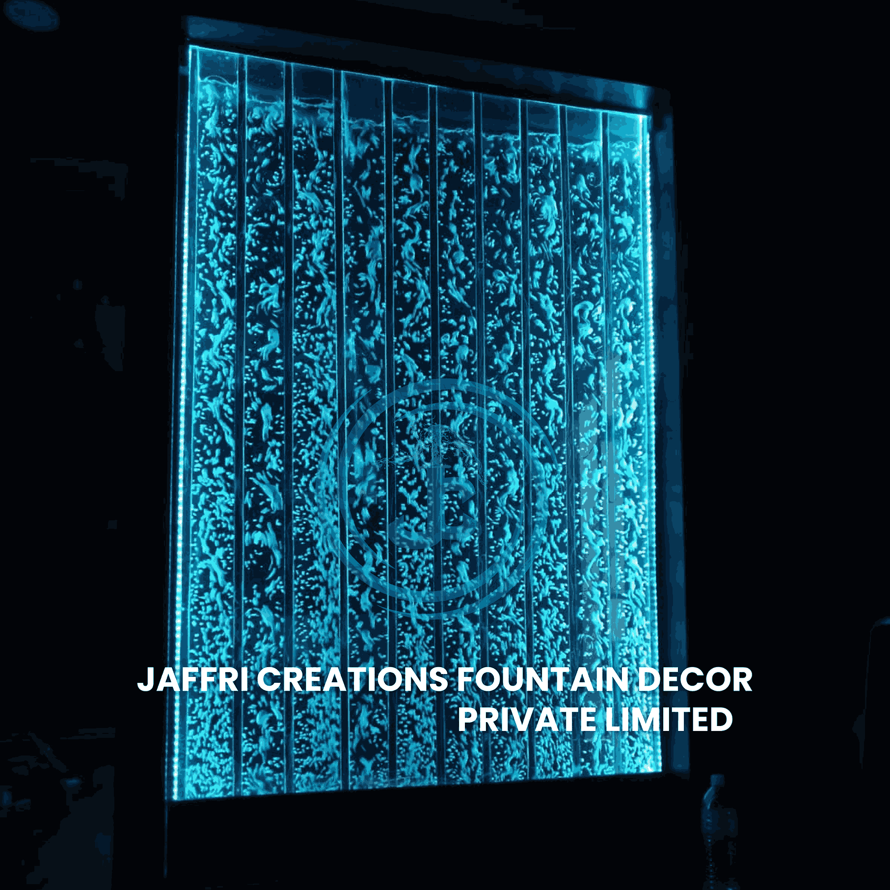 Bubble Fountain Strips 4x4 Sqft - Color: Multicolor