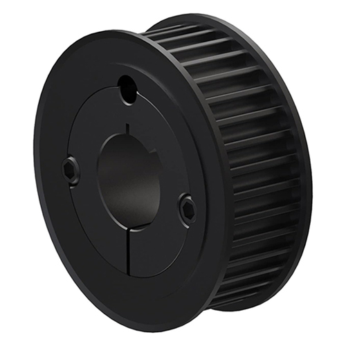 Taper Lock Timing Pulley - Rigid Material, Various Sizes Available, Color as Per Requirement | Suitable for Commercial Usage
