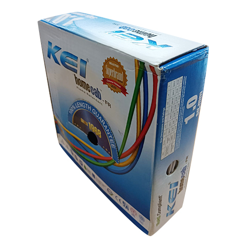 Blue 1.0Sqmm 90M Kei Fr House Wire