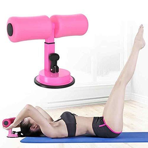 Dr Mall Home Fitness Equipment Sit-ups And Push-ups Assistant Device - Rubber Material, Size 20x15x10 Cm, Multicolor | Suction Cup, Single Cavity Design