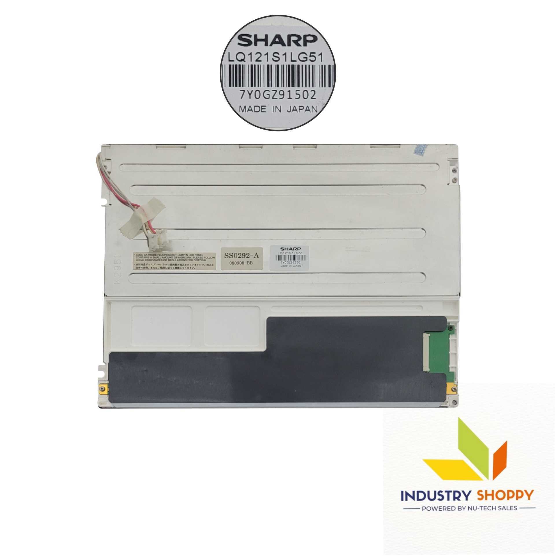 Sharp Lq121s1lg51 Lcd Module - Application: Industrial