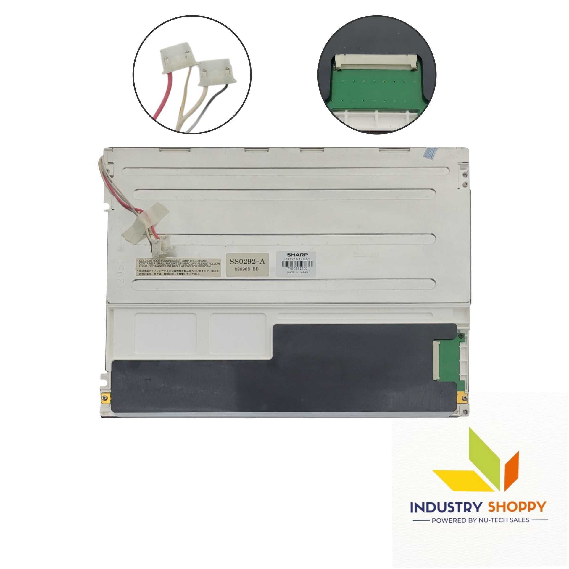 Sharp Lq121s1lg51 Lcd Module - Application: Industrial