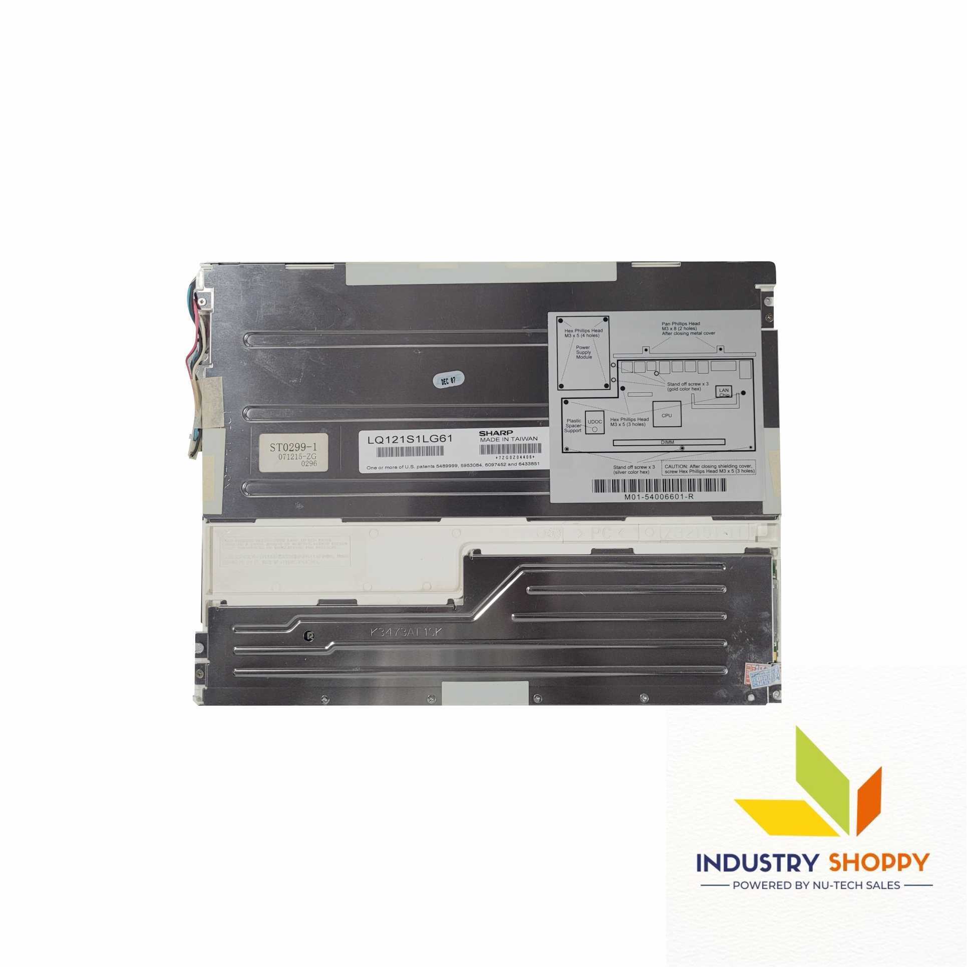 Sharp Lq121s1lg61 Lcd Module