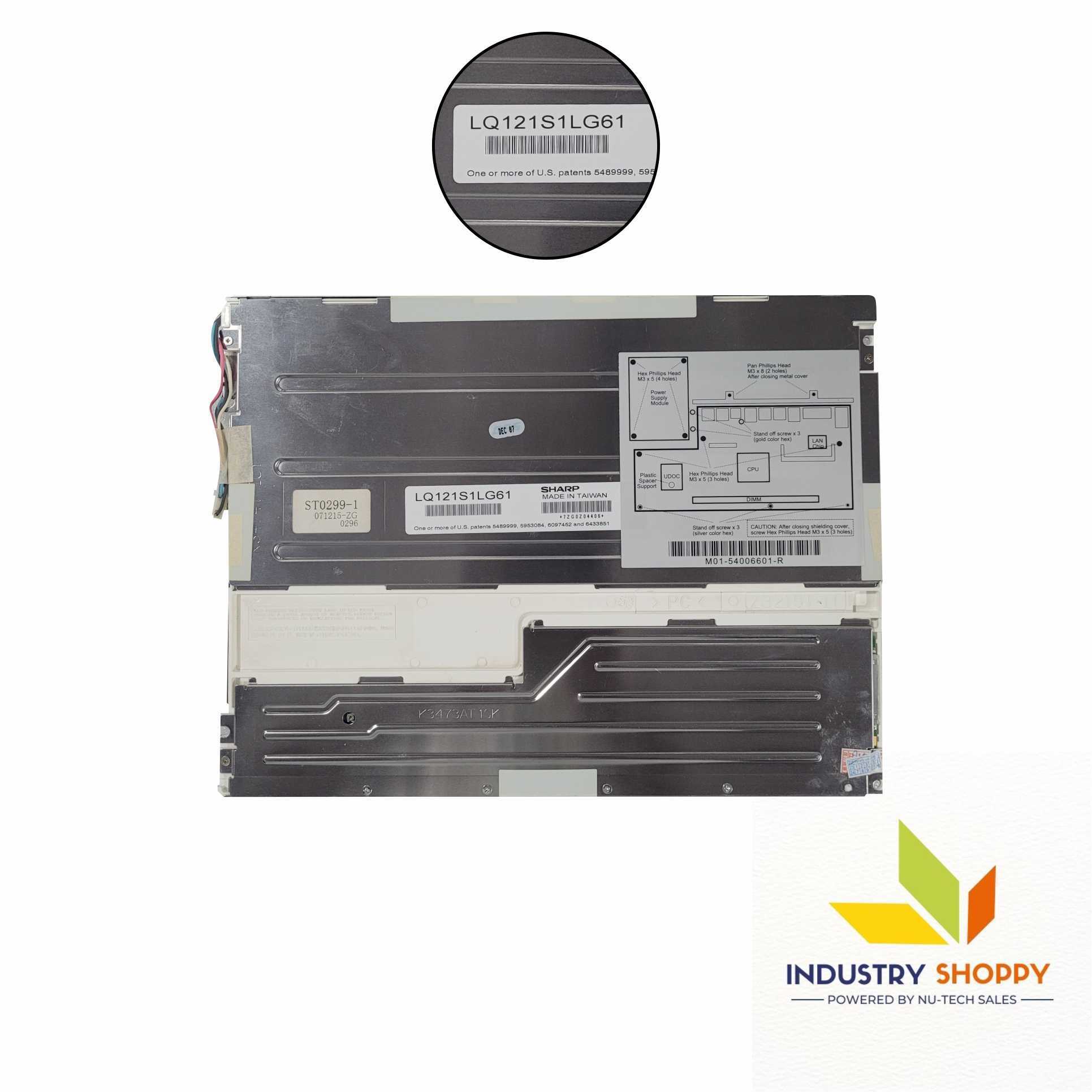 Sharp Lq121s1lg61 Lcd Module