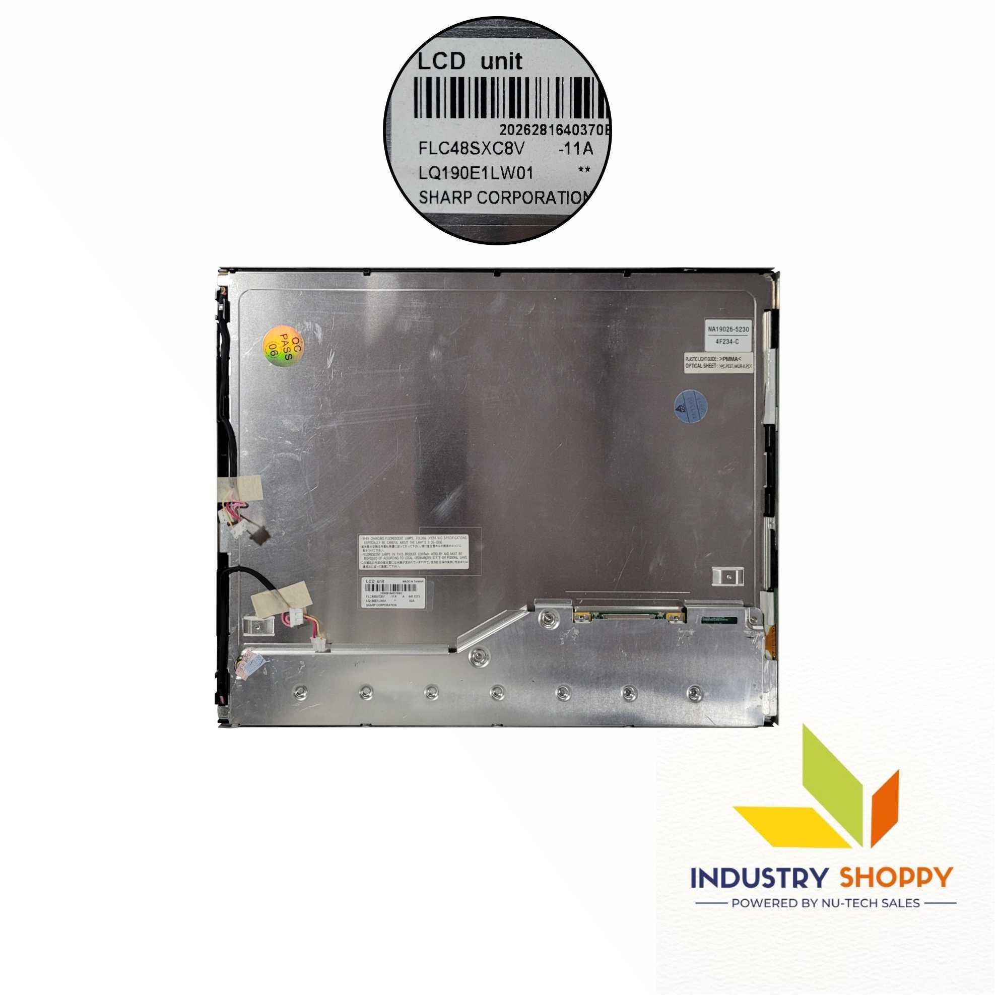 Sharp Lq190e1lw01 Lcd Module - Application: Industrial