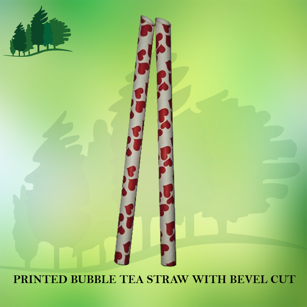 Printed Bubble Tea Paper Straw