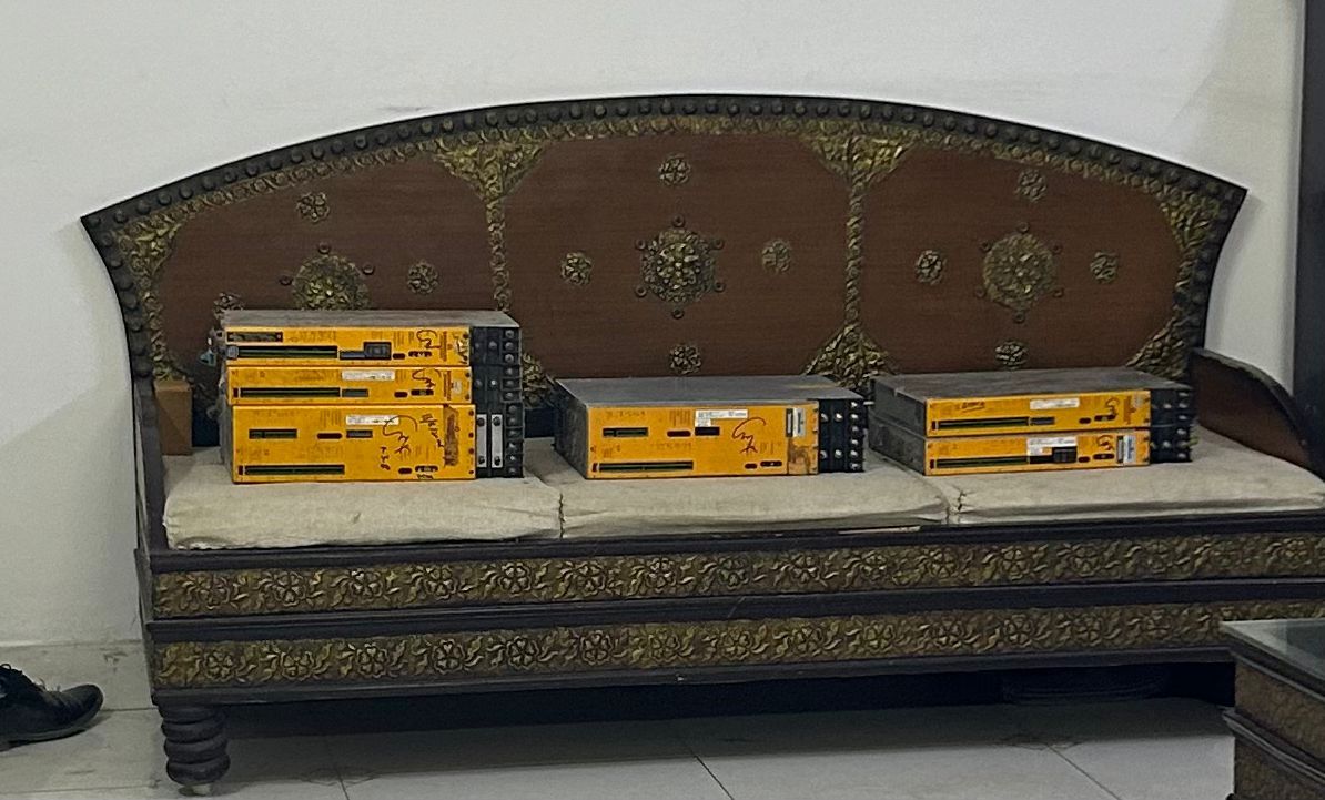 Baumuller Drive - Stainless Steel, Yellow | Original Trutzschler Carding Spares For Dk 760, Dk 803, Dk 903 In Running Condition