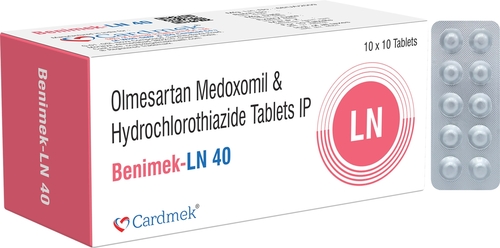 Benimek LN 40 Tab - White Round Tablets, Levonorgestrel 40 mcg, Purity 99.5% | Oral Contraceptive, Shelf Life 3 Years, Store Below 25°C