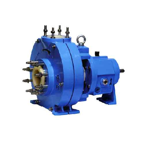 PVDF Pump - High-Quality PVDF Material, Various Sizes Available, Striking Blue Color, Warranty Included, Designed for Industrial Usage