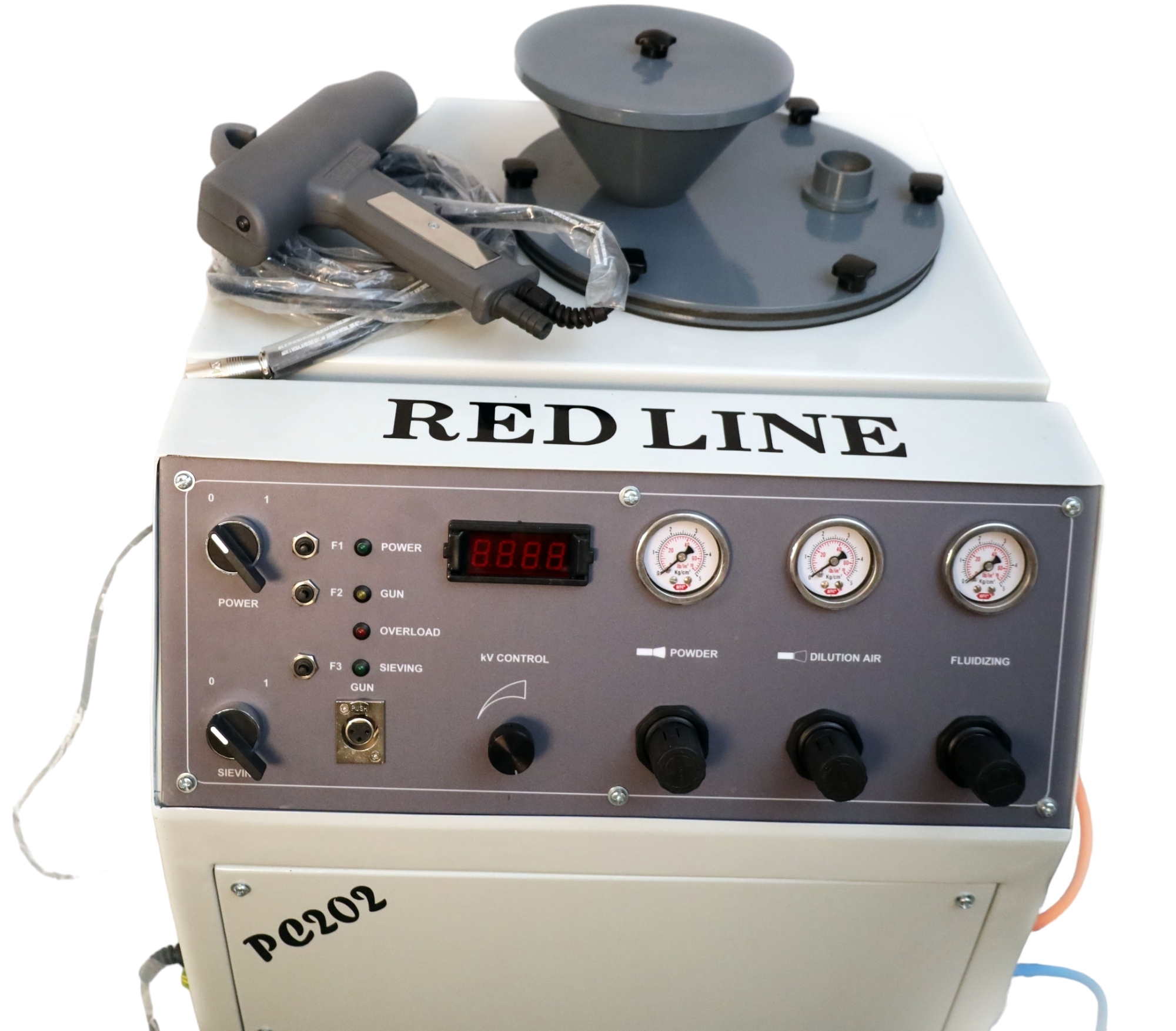 Red Line Pc202 - Powder Coating Machine With In-line Powder Sieving - Feature: High Speed