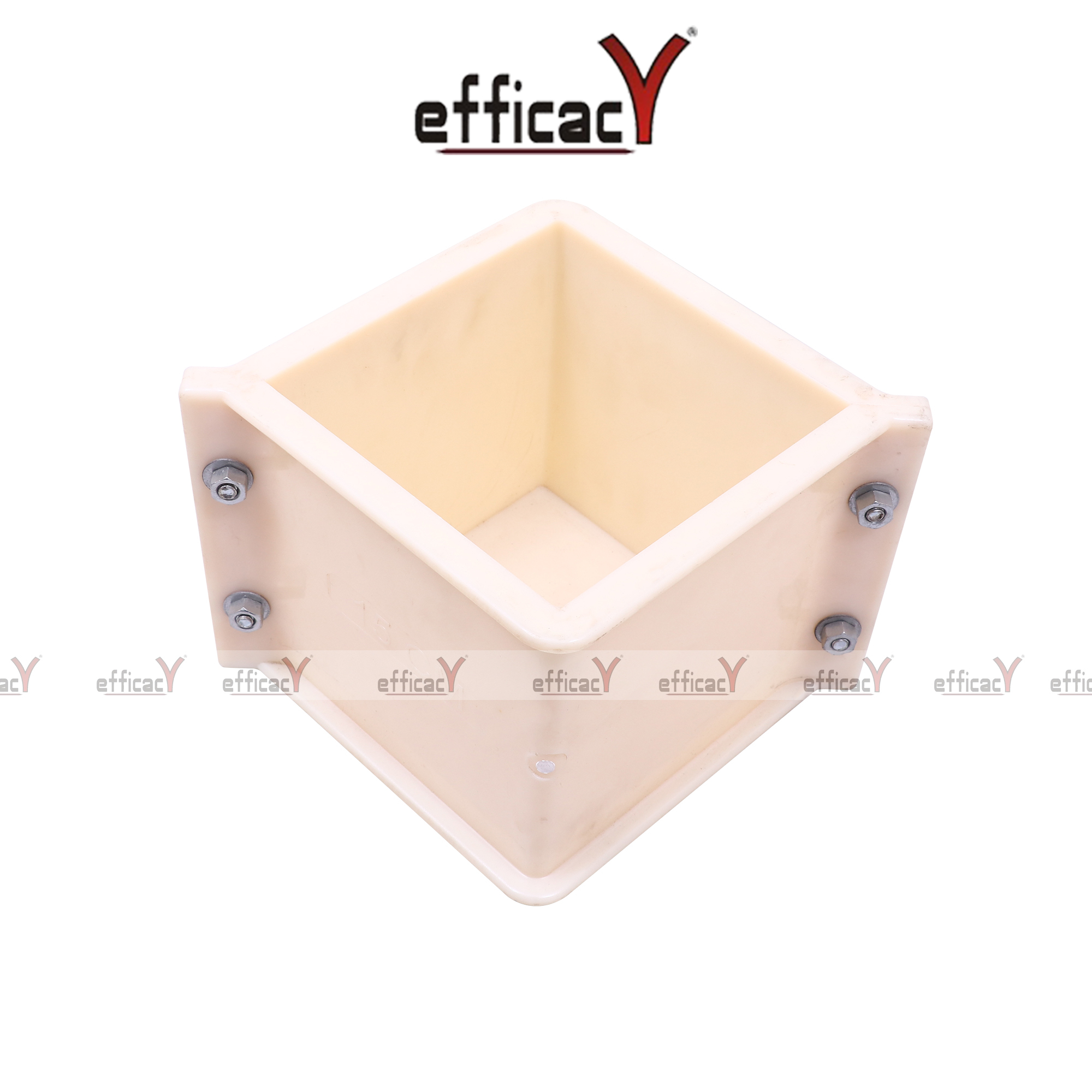 Pvc Cube Mould 150mm - Color: Cream