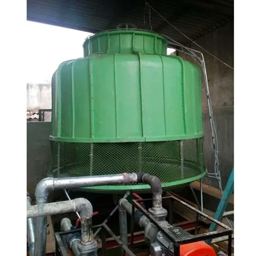 Green 100Tr Round Bottle Cooling Tower