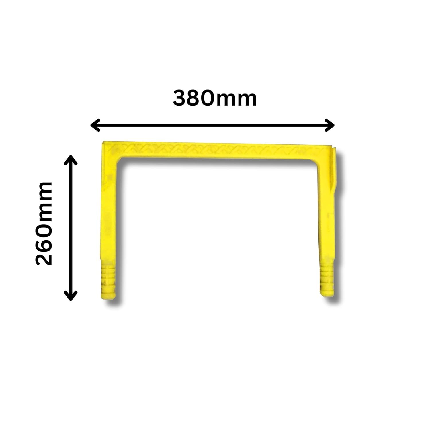Yellow Pvc Foot Step Big Size - Size: Standard