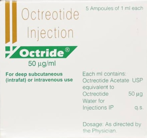 Octreotide Octride 50mg 1ml Injection