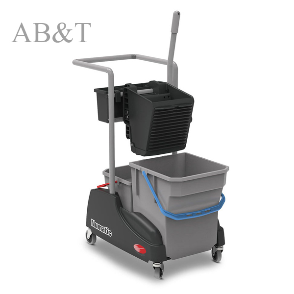 Numatic Double Bucket Wringer Mop Bucket Trolley