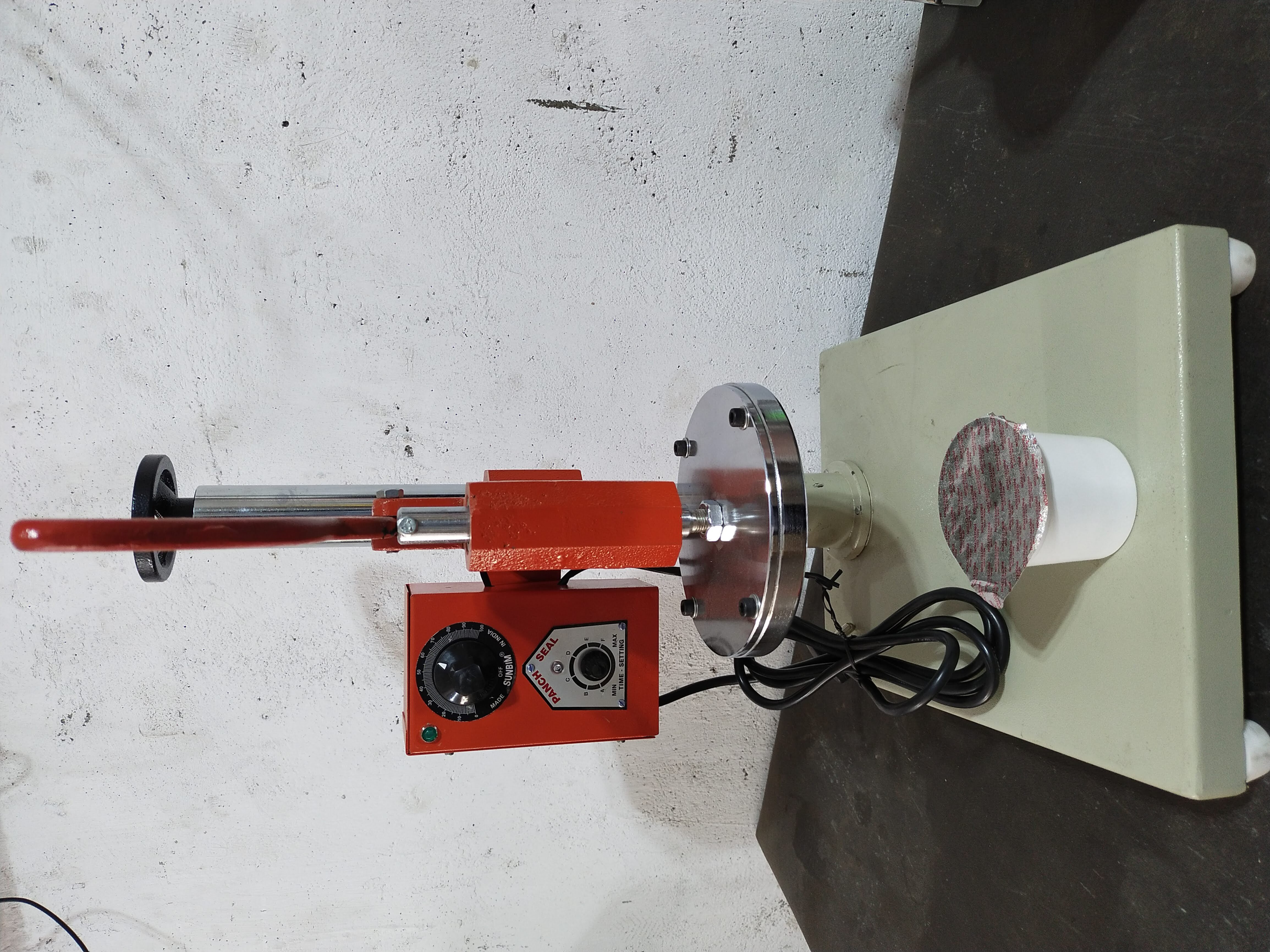 Aluminum Foil Sealing Machine - Automation Grade: Semi Automatic