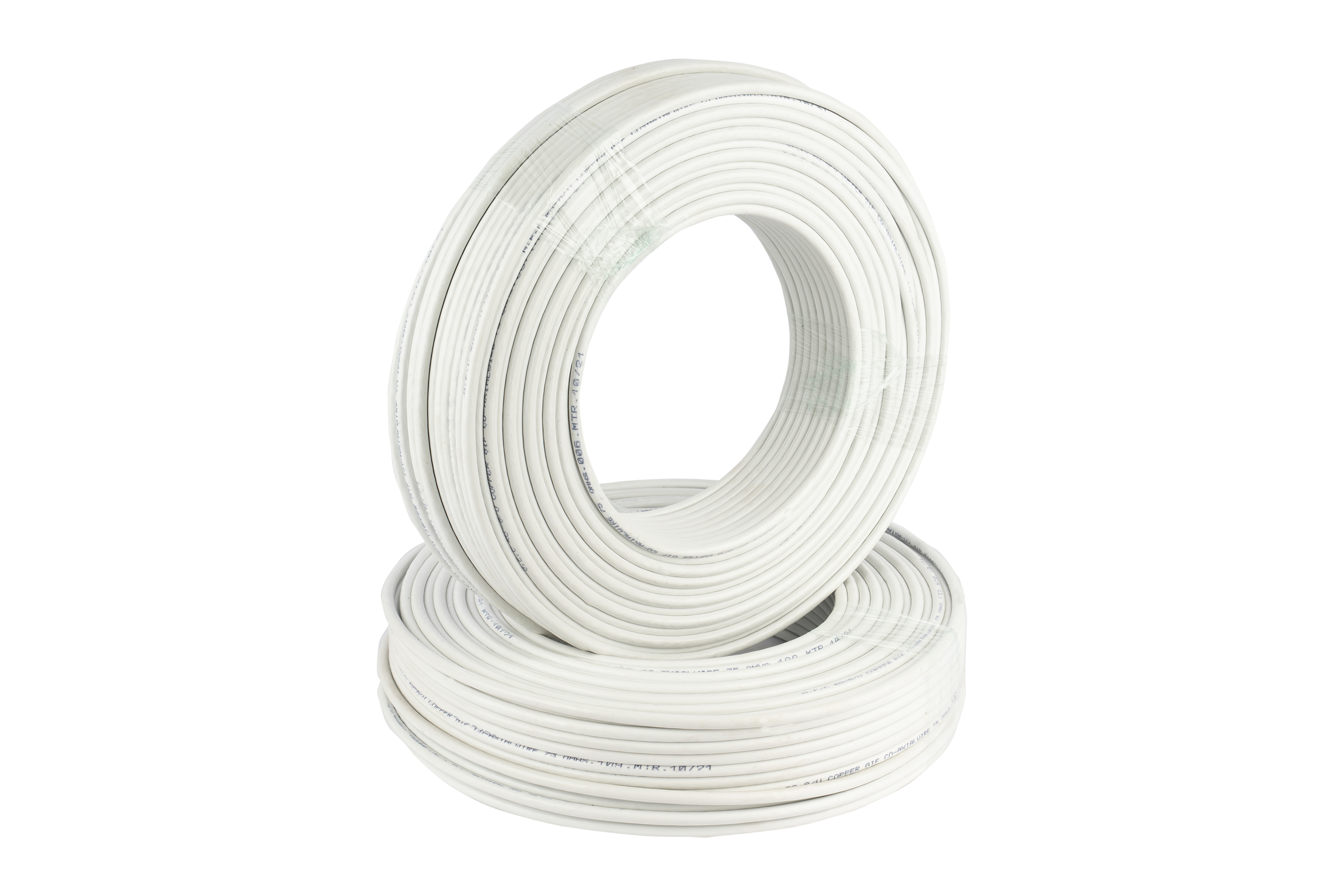 (Rg 8) Dish Tv Cable Copper 270 Mtr White (Reel) Length: 90 Meter (M)