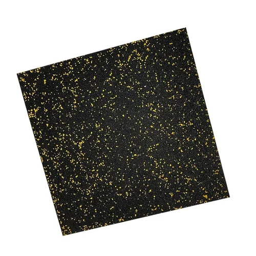 काले EPDM रबर फ़्लोर टाइल्स