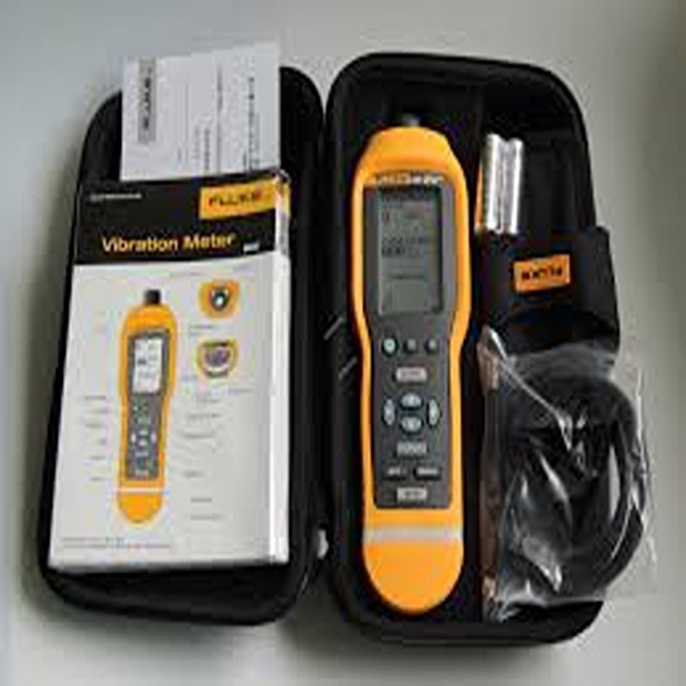 Vibration Meter - Handheld Plastic Body, 25.72 Cm X 16.19 Cm X 9.84 Cm , Yellow | 10 Hz To 20,000 Hz Frequency Range, 80 Db Signal To Noise Ratio, Usb Connectivity