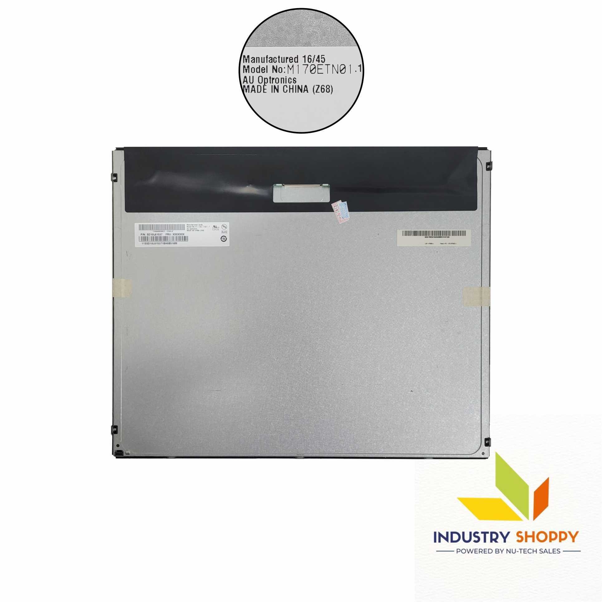 Auo M170etn01.1 Lcd Module - Application: Industrial