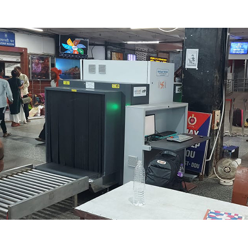 X-ray Baggage Scanner Machine - High-quality Aluminum & Pvc Build | Electric Power Supply, High Screen Resolution, Alarm System, Warranty Included