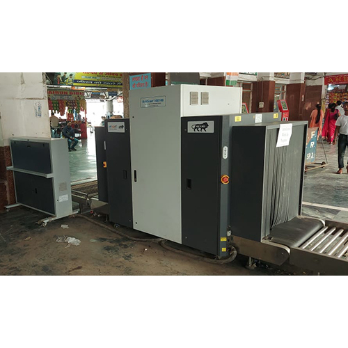 X-ray Baggage Scanner Machine - High-quality Aluminum & Pvc Build | Electric Power Supply, High Screen Resolution, Alarm System, Warranty Included