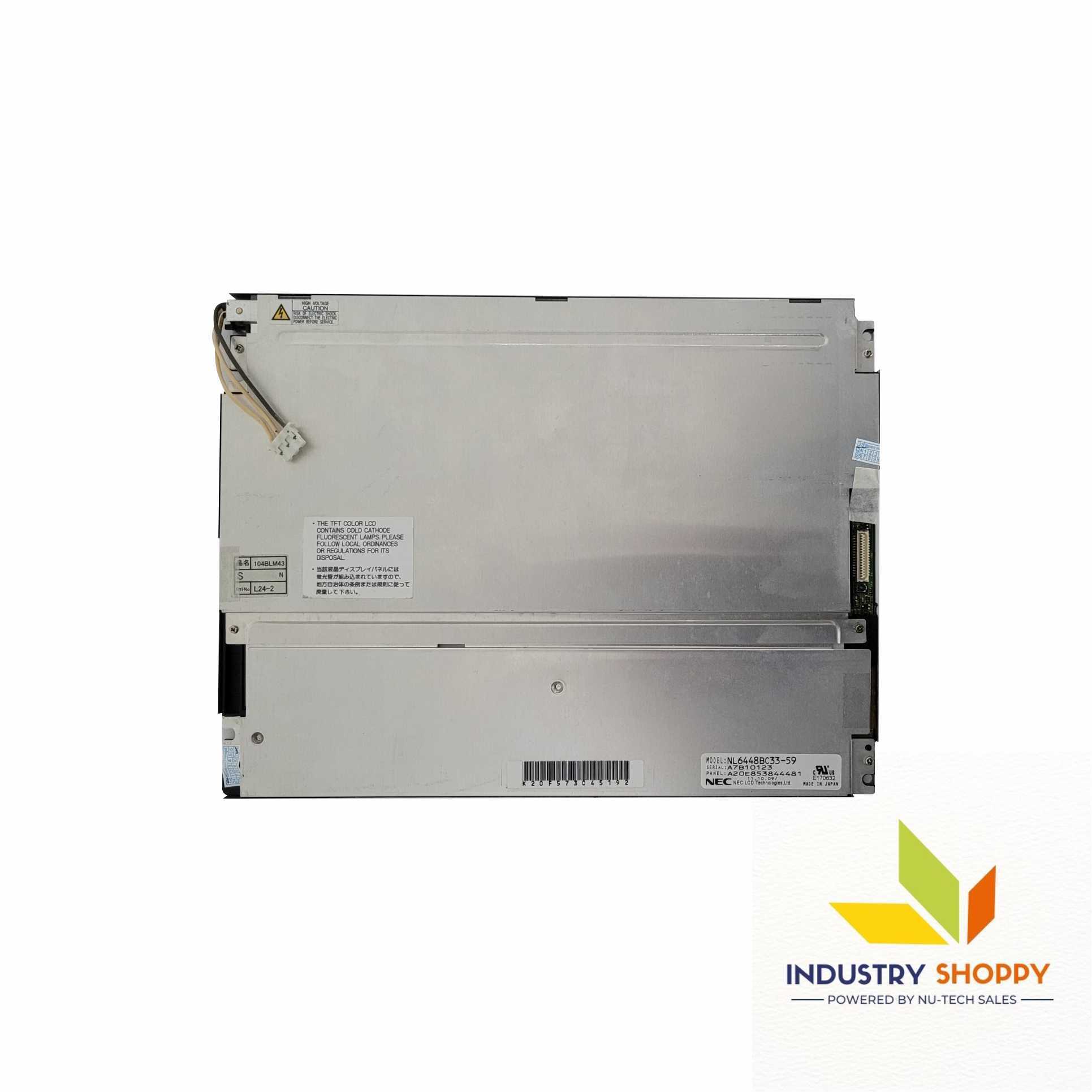 Nec Nl6448bc33-59 Lcd Module - Application: Industrial