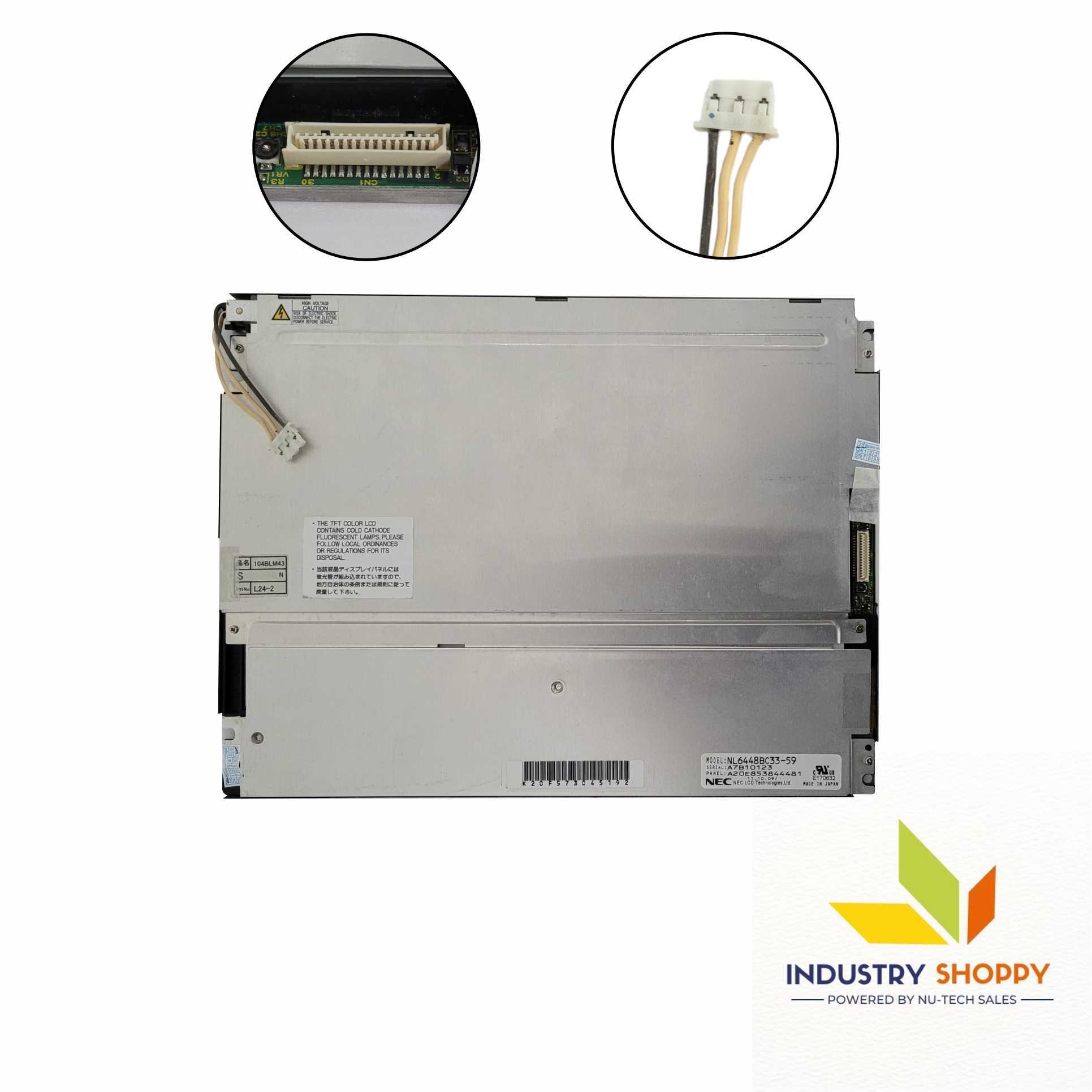 Nec Nl6448bc33-59 Lcd Module - Application: Industrial
