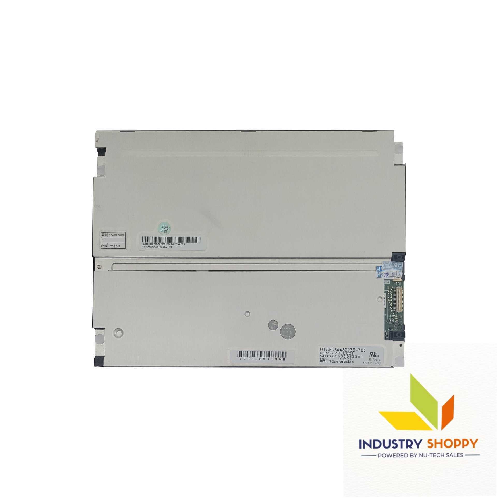 Nec Nl6448bc33-70d Lcd Module - Application: Industrial