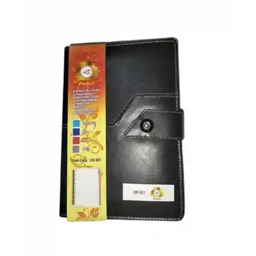 Black Leather File Folder - High Quality Leather, Various Sizes Available , Modern Style For Commercial Use