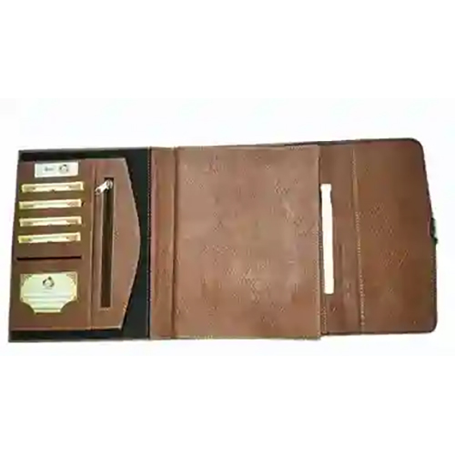 Diary Cover PU Leather Executive Size - High-Quality Leather, Various Sizes Available, Modern Brown Color, Lightweight Design for Commercial Use