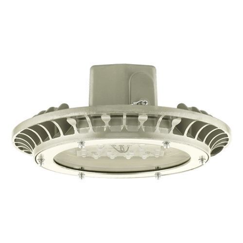 High Bay Light - Polycarbonate & Mild Steel, Round Shape, 230 Volt Input Voltage, Integrated Circuit Control, Condenser Diffuser For Brightness