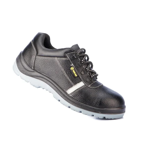 Leather Safety Shoes Tiger Style - Color: Black