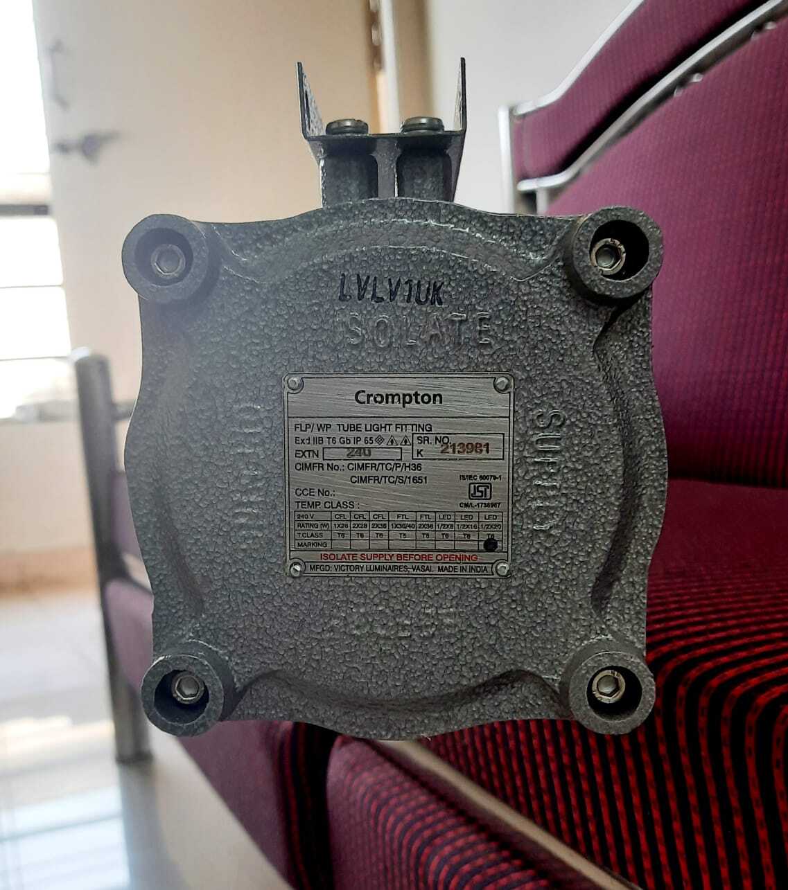 Flameproof Light