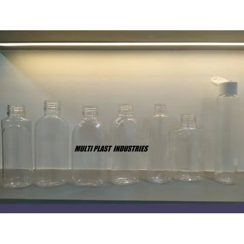 Industrial Plastic Pet Bottle - Polyethylene Terephthalate (Pet), 50ml To 500ml Capacity, Transparent Color, Lightweight, Durable, Leak-proof, Various Lid Styles