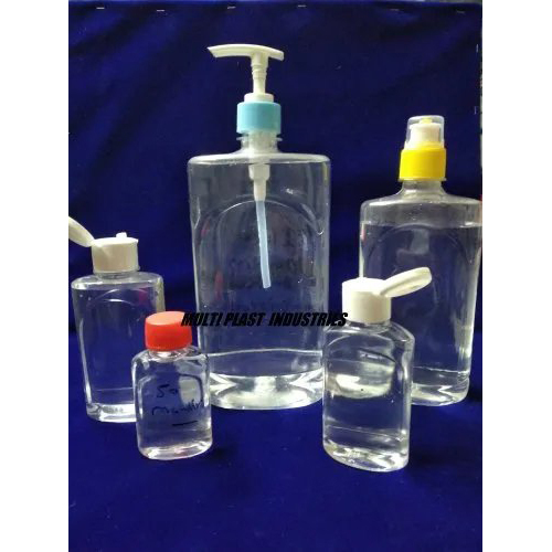 Industrial Plastic Pet Bottle - Polyethylene Terephthalate (Pet), 50ml To 500ml Capacity, Transparent Color, Lightweight, Durable, Leak-proof, Various Lid Styles