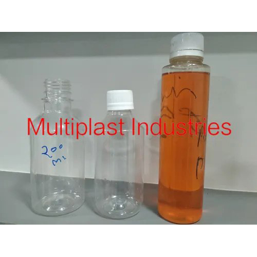 Round Pet Plastic Bottles