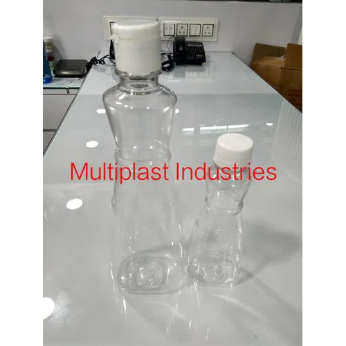 Shampoo Bottles - Pet Plastic, 500ml Capacity, 180mm Height, Transparent Color | Leak-proof Screw Cap, Customizable Logo Printing, Glossy Finish