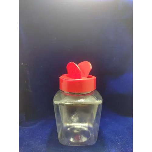 Confectionery Jars - Food-grade Polyethylene, 500ml, 1l, 1.5l Sizes, Transparent Body With Red/gold/white Lids, Modern Cylindrical Design