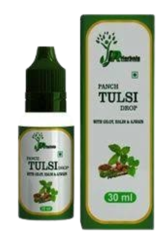 Panch Tulsi Drop Haldi Giloy & Ajwain - Storage Instructions: Store In A Cool And Dry Place Away From Direct Sunlight