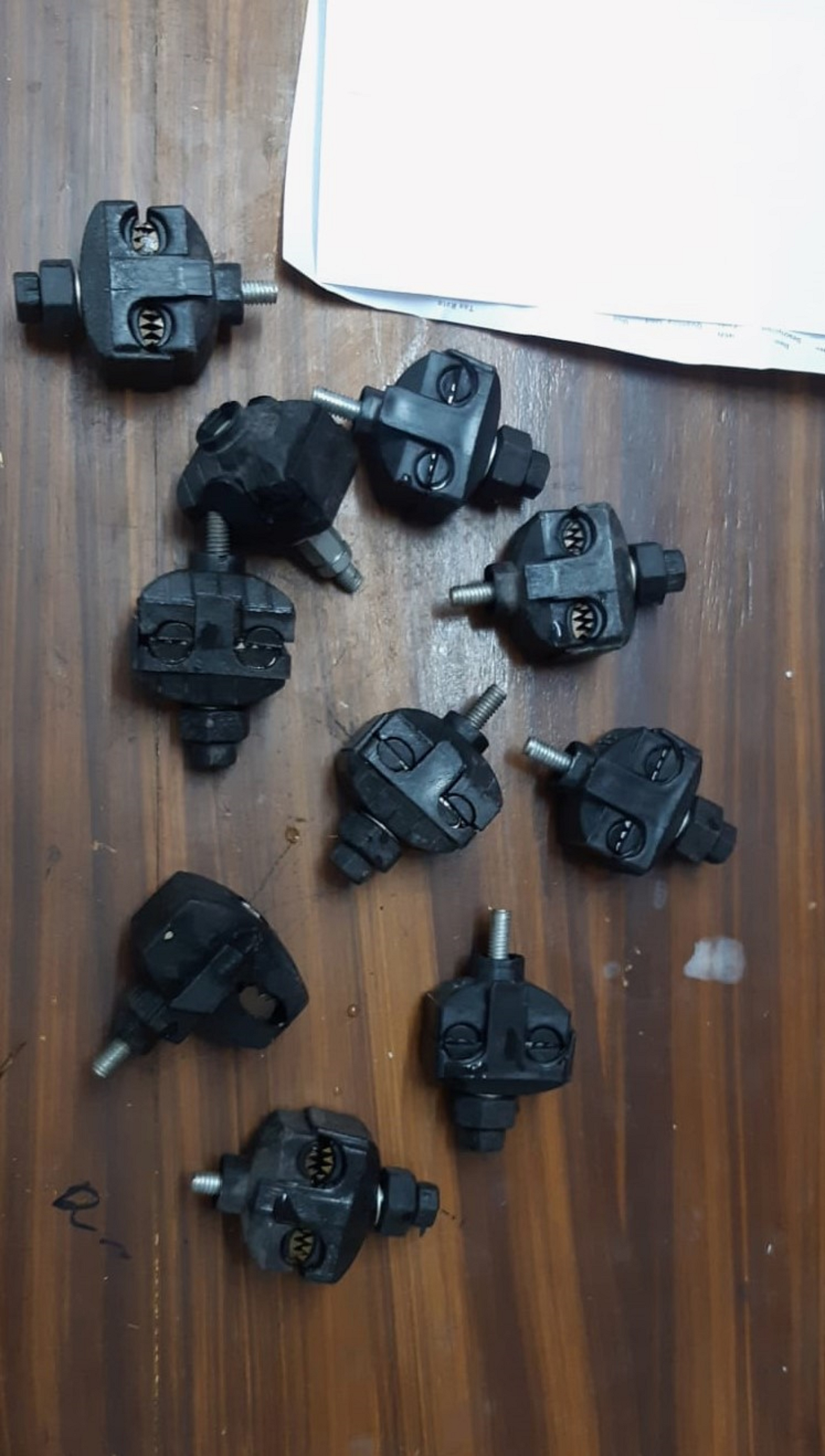 Insulated Piercing Connector - Nylon, 40x30x25 Mm, Black | 600v Voltage Rating, 50a Current Rating, Connects Insulated Wires